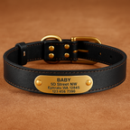 Full-Grain Leather Pet Collar